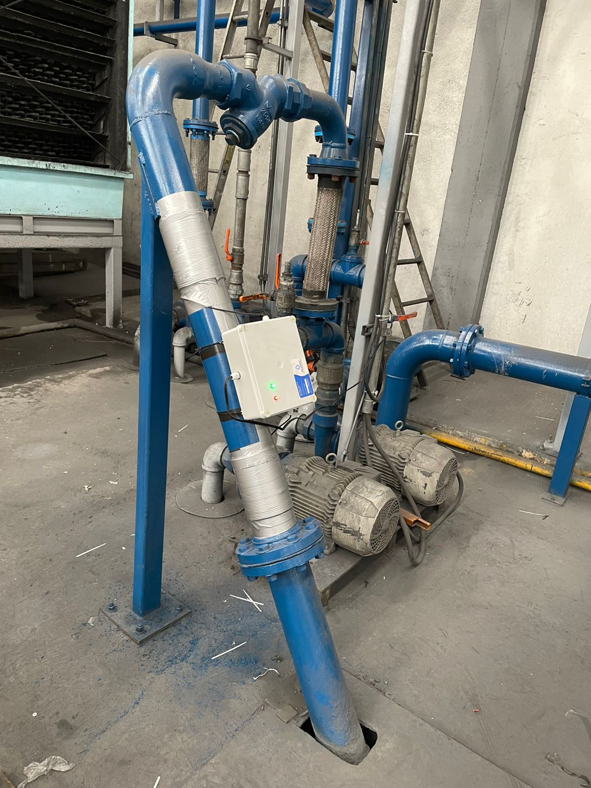 Suavizador industrial instalado planta Yucatán
