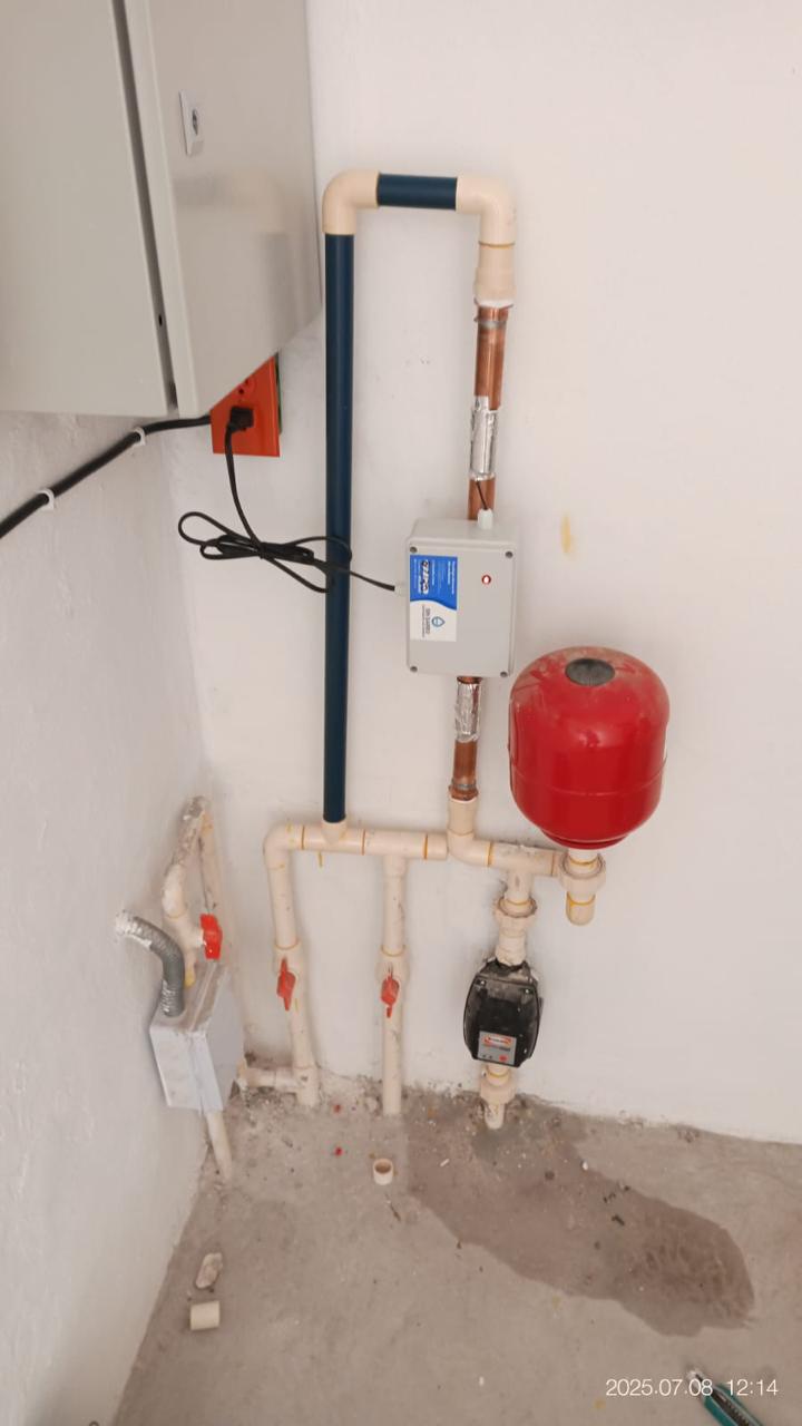 Instalación suavizador residencial Mérida