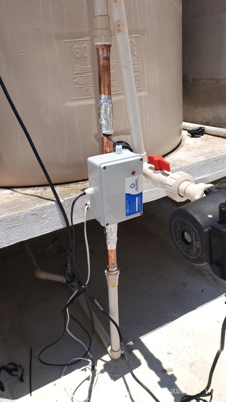 Suavizador electrónico residencial sin mantenimiento